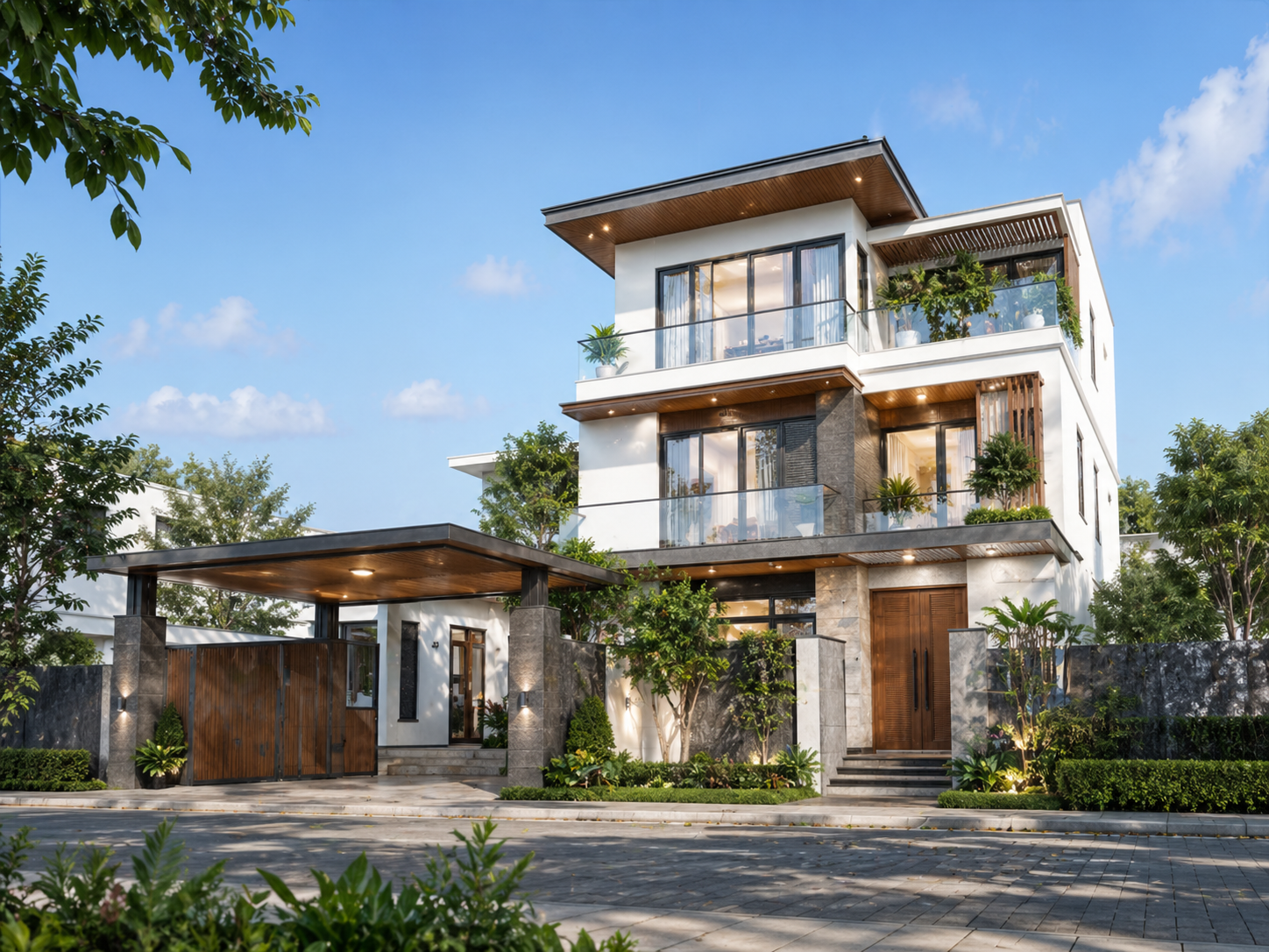 Biệt thự hiện đại