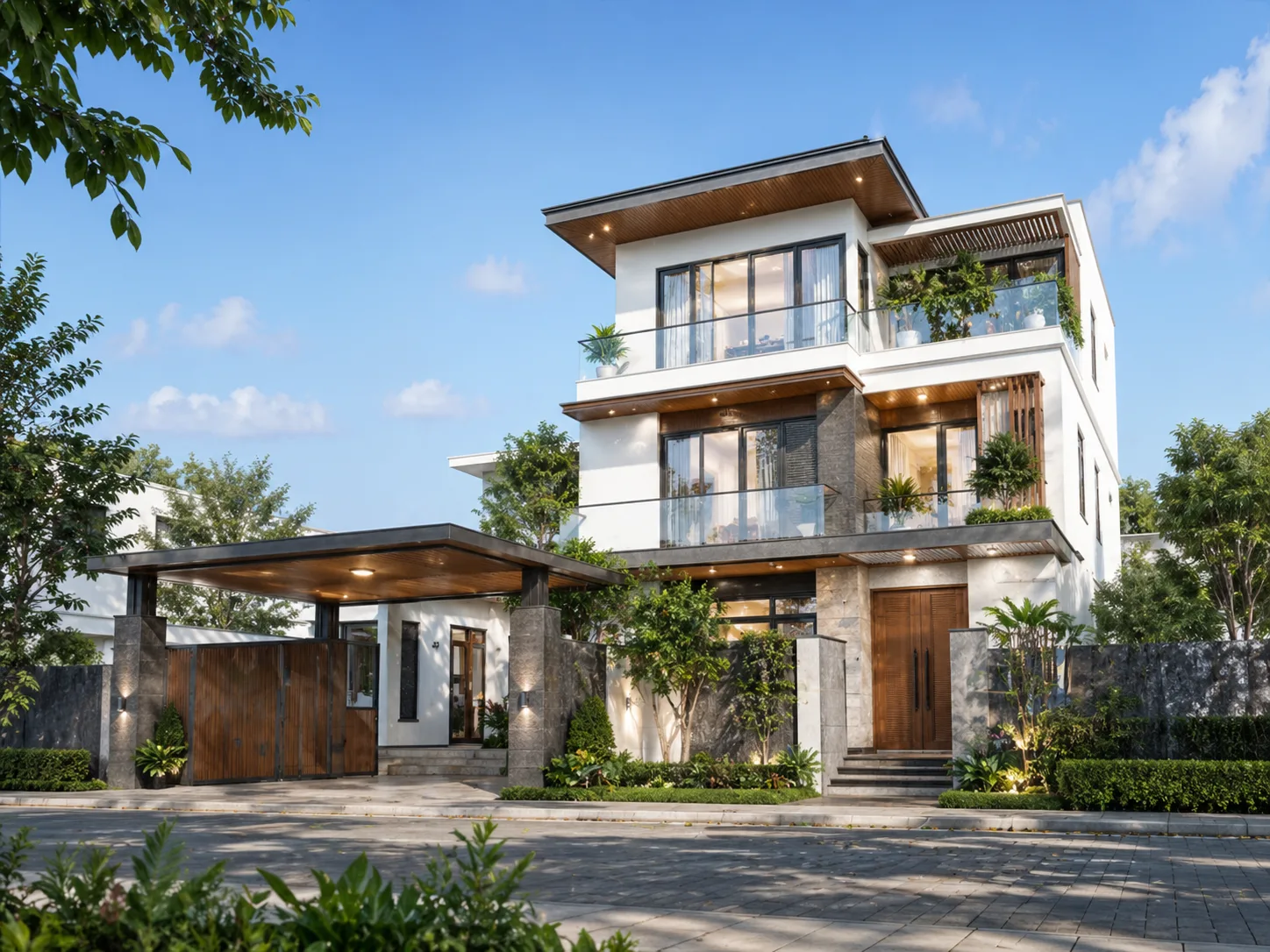 Biệt thự hiện đại