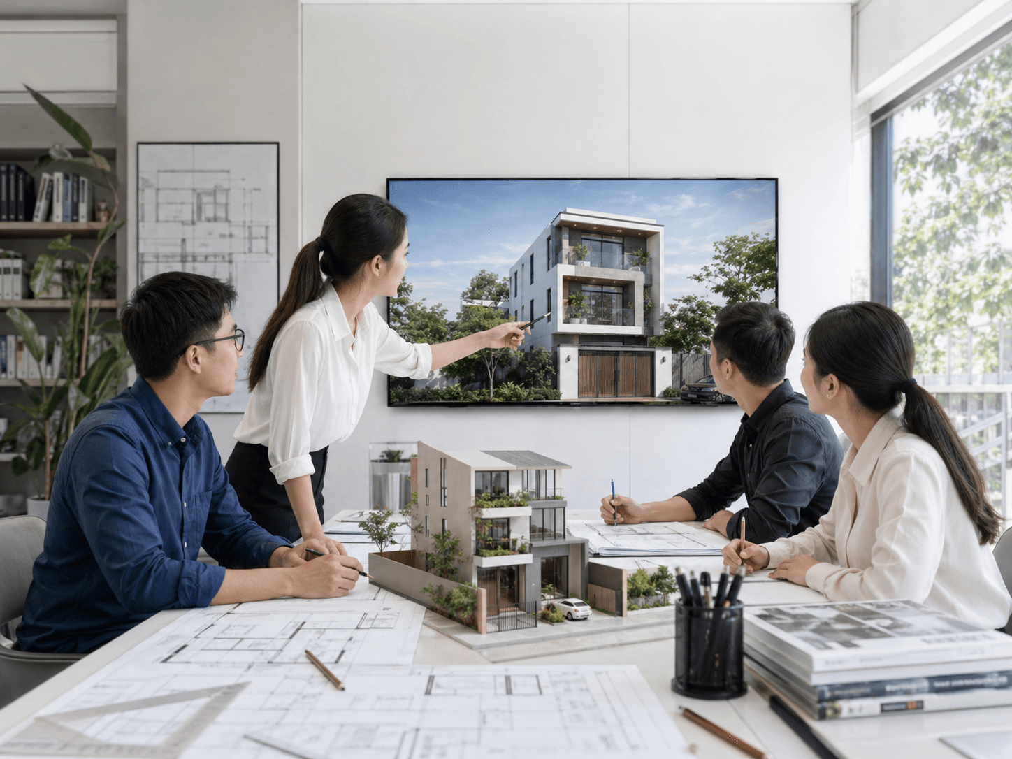 Họp nội bộ Nhà Xanh