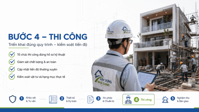 Quy trình xây nhà