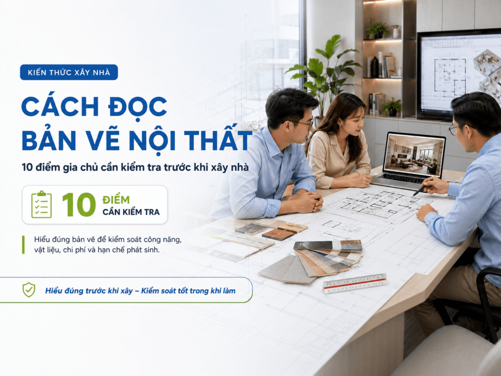 cách đọc bản vẽ nội thất
