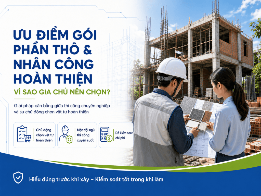 ưu điểm gói phần thô và nhân công